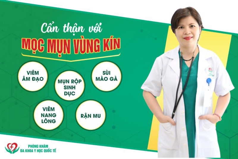 Chị em hãy cẩn trọng với mọc mụn ở vùng kín