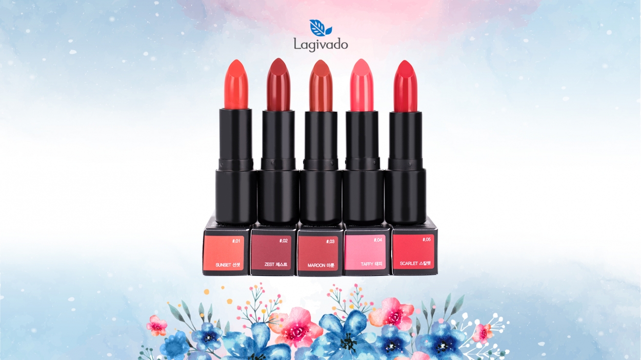 Bảng màu “thời thượng” của Lagivado Lip Stain