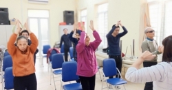 Lớp học nhảy Zumba giúp người khiếm thị tan biến mệt mỏi