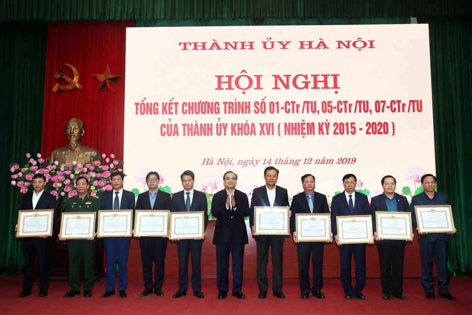 Thành ủy Hà Nội tổng kết 3 chương trình công tác toàn khóa