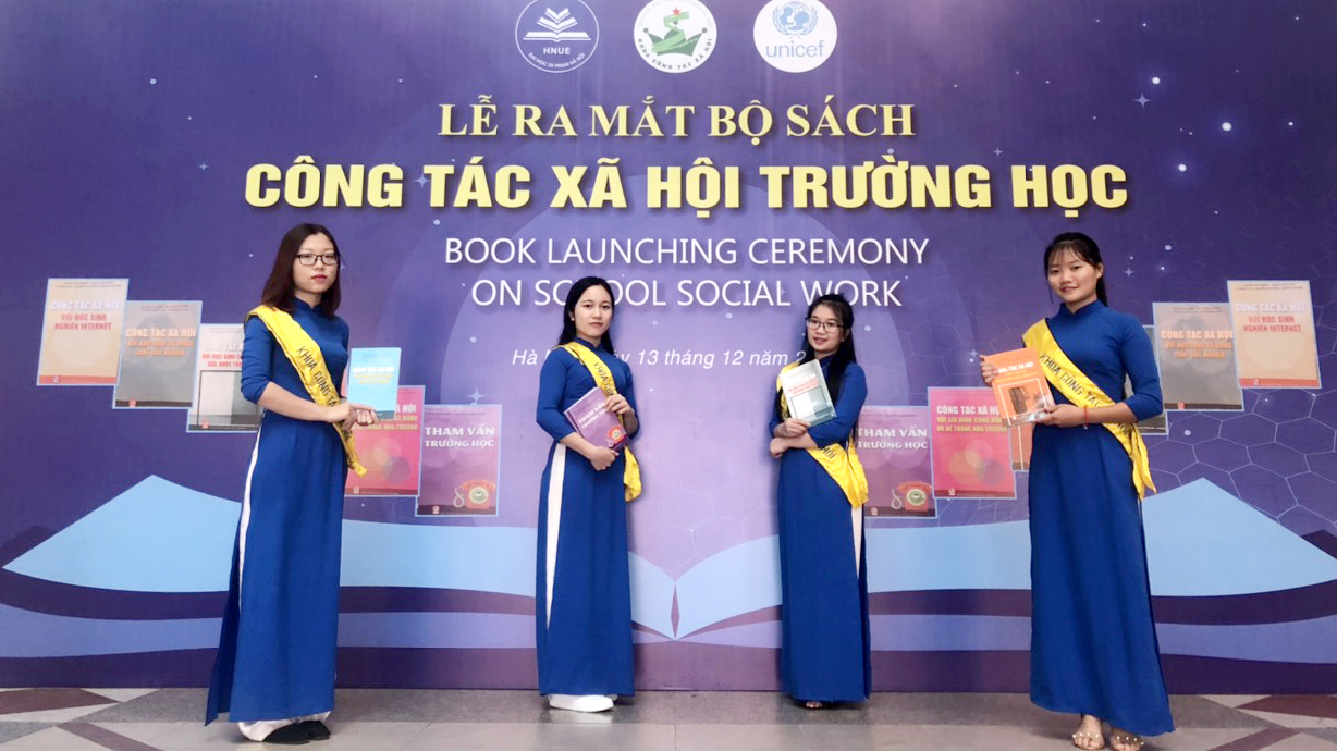 Ra mắt bộ sách chuyên khảo ý nghĩa với công tác xã hội trường học