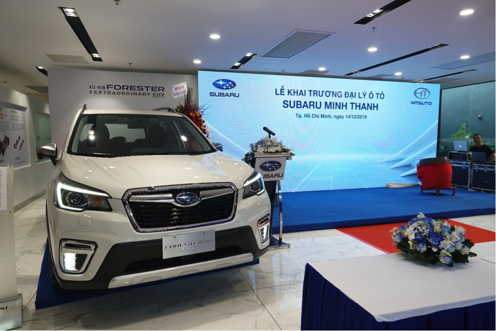 Subaru Minh Thanh là showroom Subaru thứ 10 – chính thức đi vào hoạt động từ ngày 14.12.2019