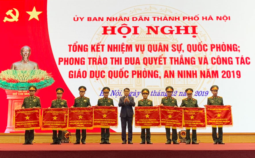 Hà Nội chỉ đạo, thực hiện tốt nhiệm vụ quân sự, quốc phòng năm 2019