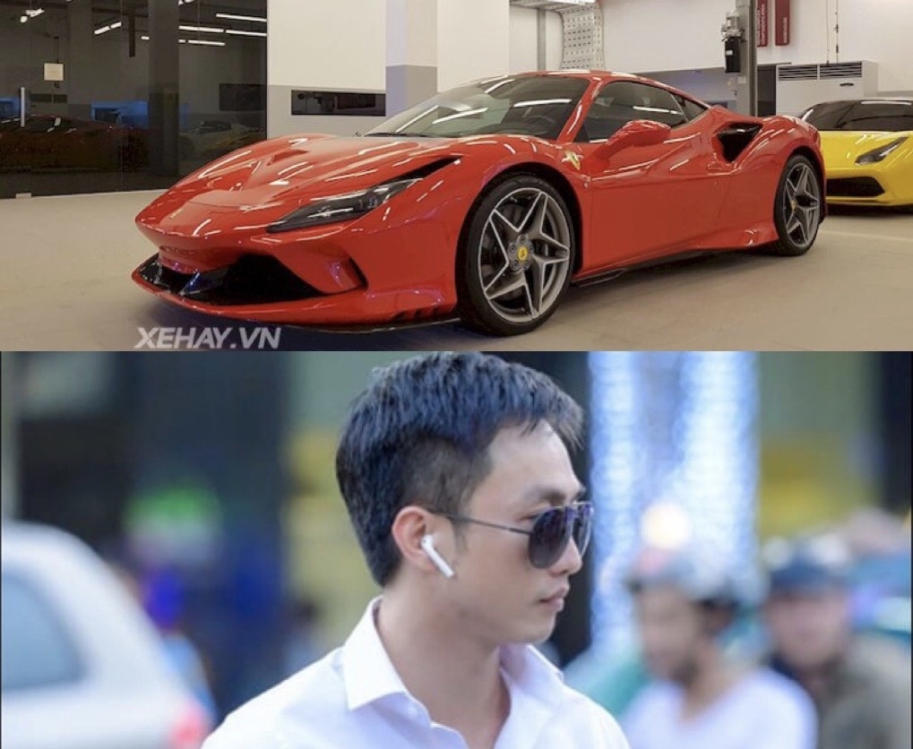 Doanh nhân Nguyễn Quốc Cường tậu Ferrari F8 Tributo đầu tiên Việt Nam