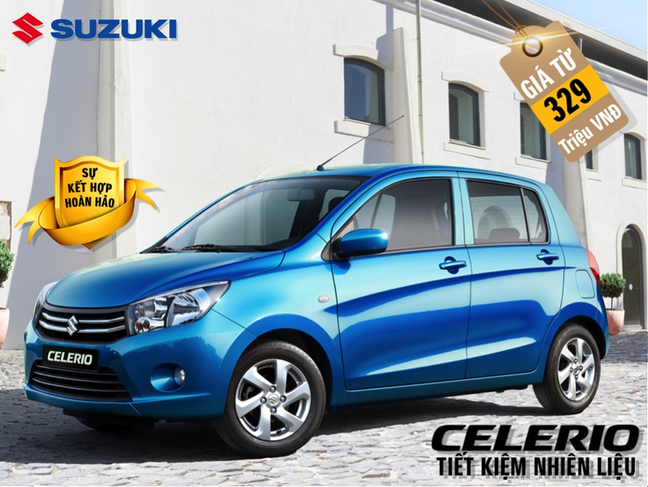 Suzuki Celerio - Sự kết hợp hoàn hảo