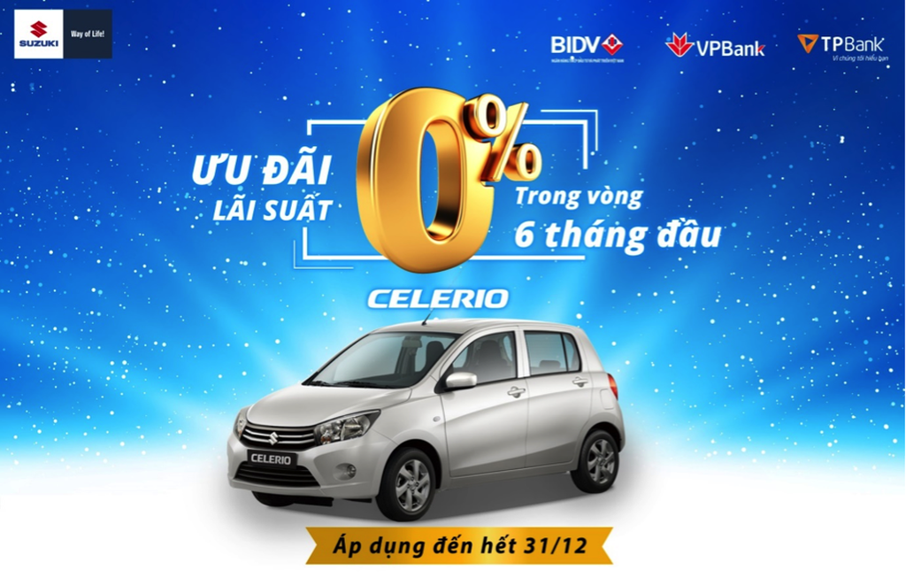 Suzuki Celerio - Sự kết hợp hoàn hảo