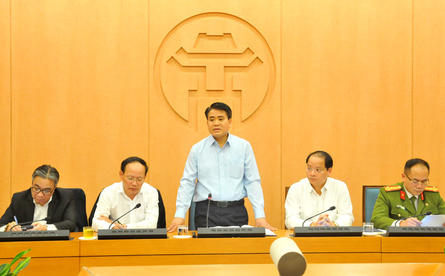 Chủ tịch UBND TP Hà Nội chỉ đạo quyết liệt các giải pháp bảo vệ môi trường