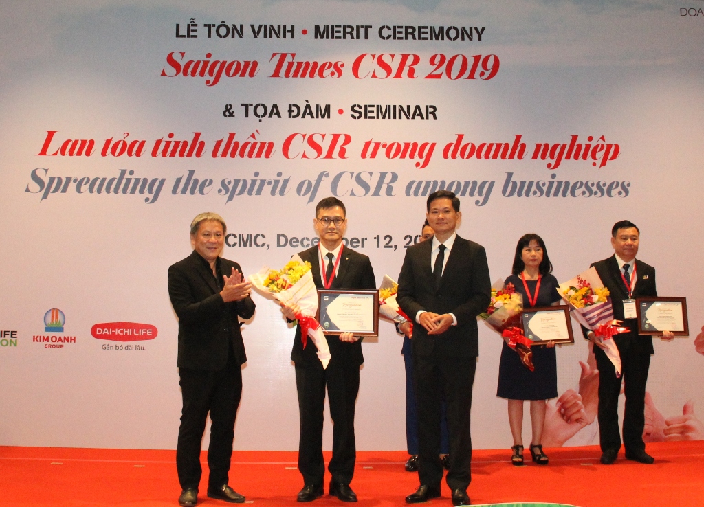 Dai-ichi Life Việt Nam được vinh danh “Doanh nghiệp vì cộng đồng - Saigon Times CSR 2019”