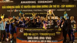 CLB Becamex Bình Dương giành chức vô địch Giải bóng đá quốc tế Cúp Number 1