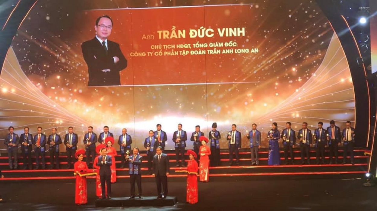 Ông Trần Đức Vinh trở thành doanh nhân trẻ Việt Nam tiêu biểu năm 2019