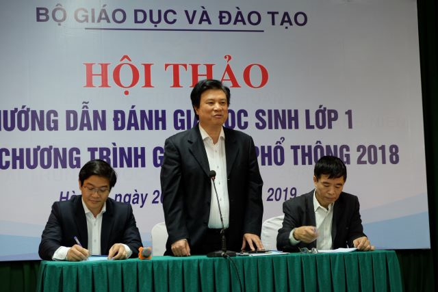 Đánh giá học sinh lớp 1 theo Chương trình giáo dục phổ thông mới