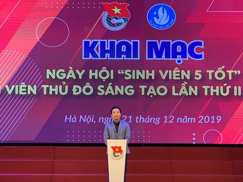 Tưng bừng khai mạc Ngày hội Sinh viên 5 tốt