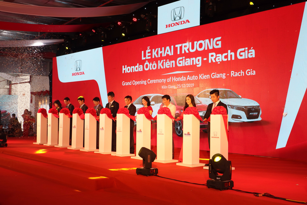 Honda Việt Nam khai trương đại lý Ô tô tại Rạch Giá - Kiên Giang