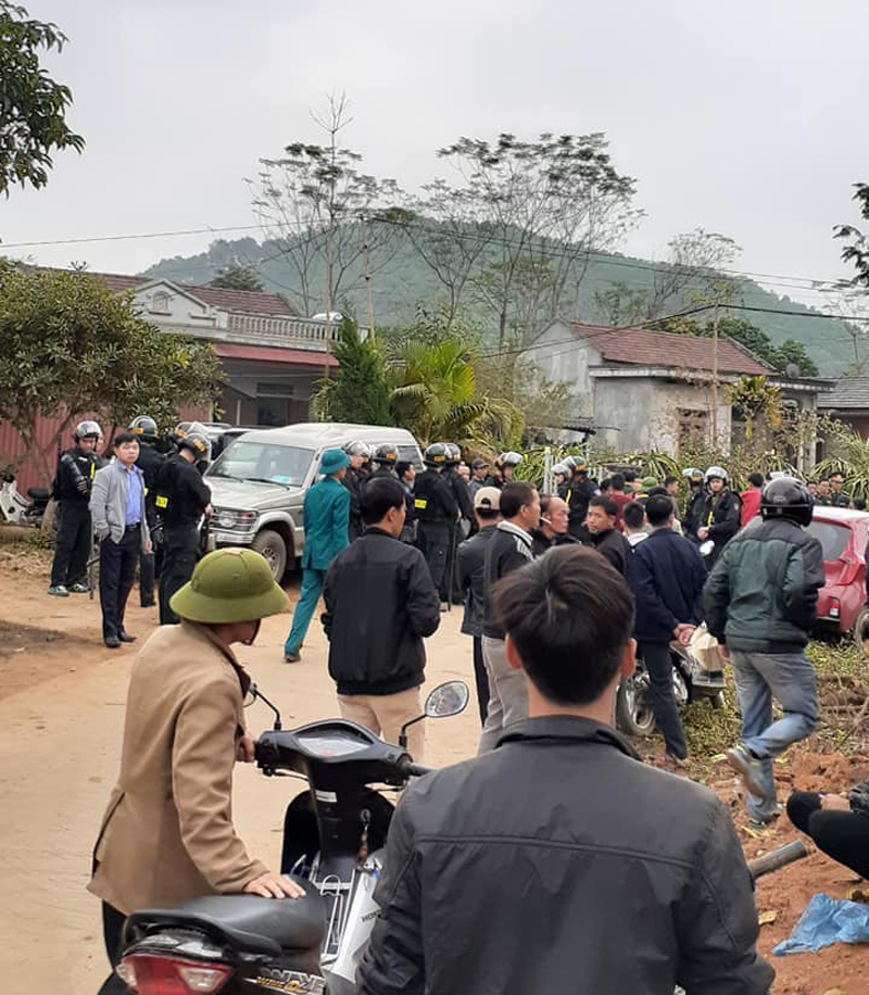 Khu vực xảy ra thảm án khiến 6 người thương vong tại thôn Lương Bình 2, xã Sơn Phú