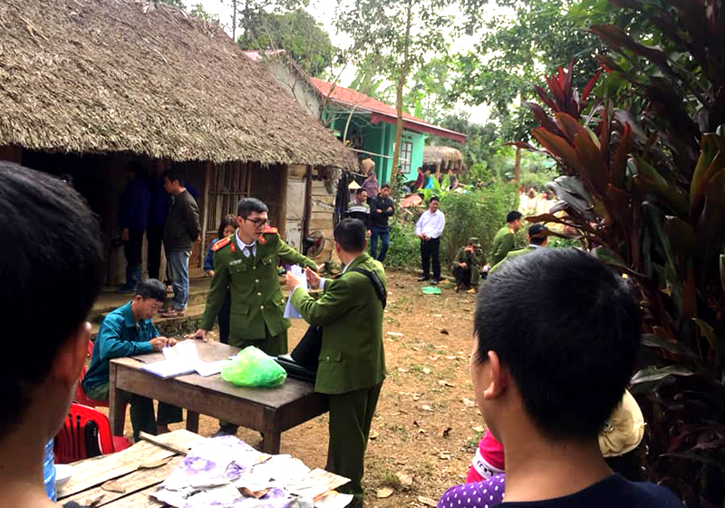 Công an tỉnh Thái Nguyên phong tỏa hiện trường, điều tra làm rõ vụ thảm sát khiến 6 người thương vong