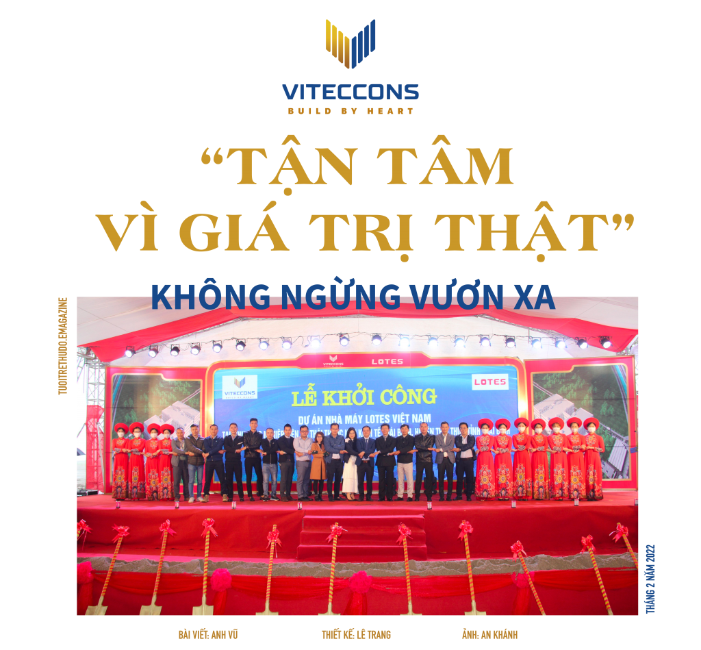 "Tận tâm vì giá trị thật" - Không ngừng vươn cao