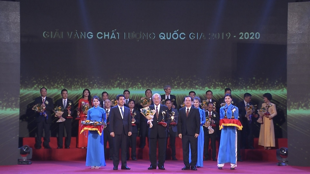 Acecook Việt Nam đón nhận Giải vàng chất lượng quốc gia vào ngày 25/4/2021