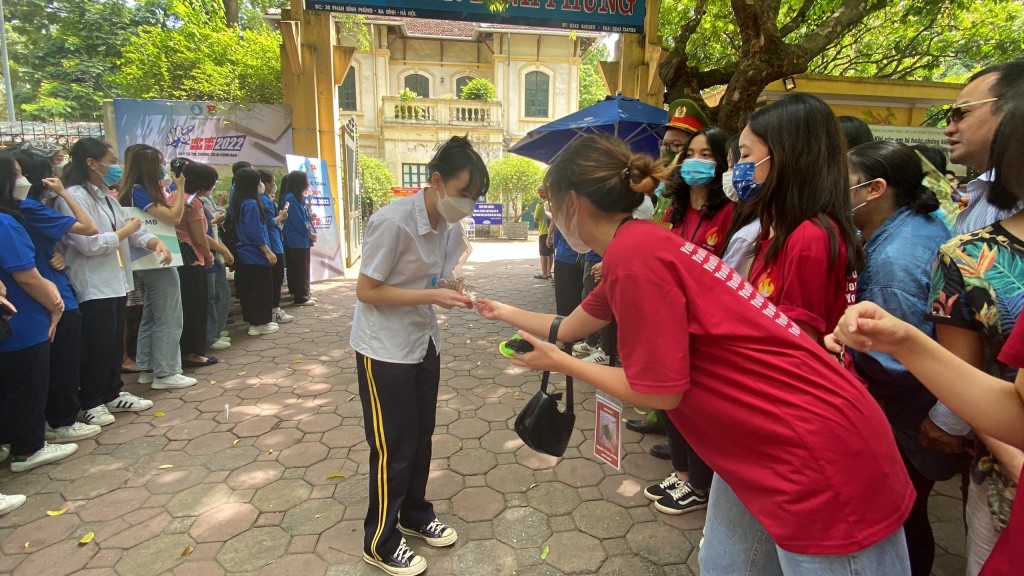 Hơn 4200 thí sinh tại quận Ba Đình được hỗ trợ để có kỳ thi hiệu quả