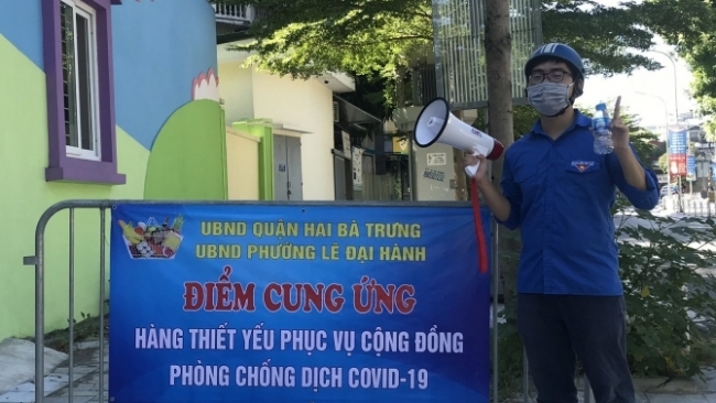 Sinh viên Đại học Văn hóa Hà Nội góp sức trẻ cùng Thủ đô chống dịch