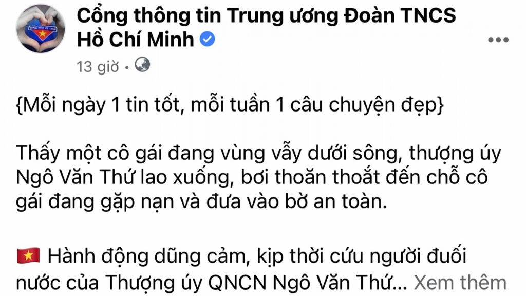 Chuyện của chàng trai nhảy cầu Châu Sơn cứu người