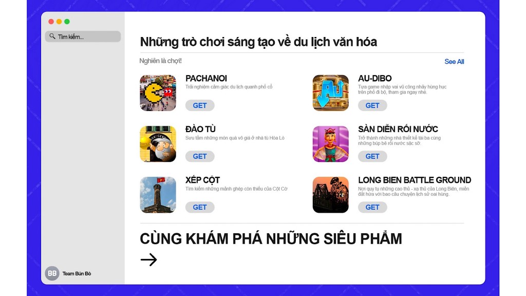 Sinh viên trường Báo mang du lịch văn hóa Hà Nội vào những tựa game kinh điển