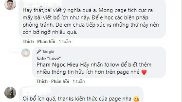 Đừng “yêu” mà không an toàn