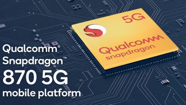 Qualcomm giới thiệu nền tảng di động cải tiến Snapdragon 870 5G