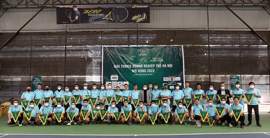 Giải Tennis mở rộng 2022: Kết nối các hội viên doanh nghiệp trẻ Hà Nội