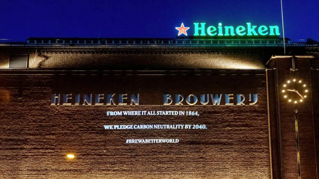 HEINEKEN sẽ trở thành nhà sản xuất bia đầu tiên trên thế giới đặt mục tiêu trung tính các-bon trong toàn bộ chuỗi cung ứng vào năm 2040