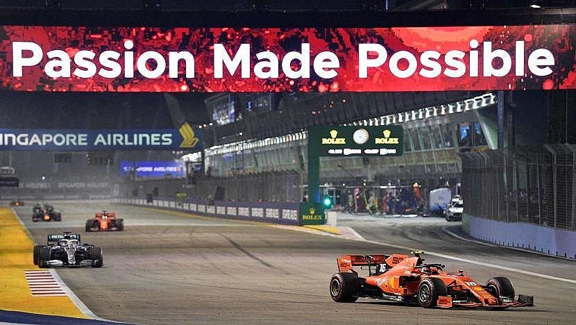 Vé Giải đua Công thức 1 Singapore Grand Prix được bán hết trong 6 giờ