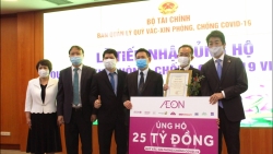 Tập đoàn AEON trao 25 tỷ đồng đóng góp vào Quỹ vắc-xin phòng chống Covid-19