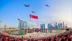 Lễ diễu hành mừng ngày Quốc khánh Singapore được tổ chức trực tiếp có khán giả