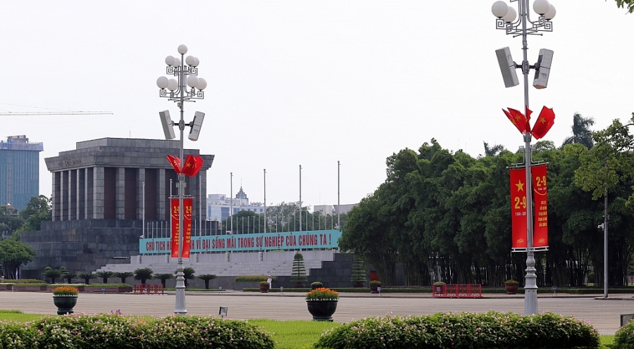 pho phuong ha noi rop co hoa chao mung quoc khanh 29