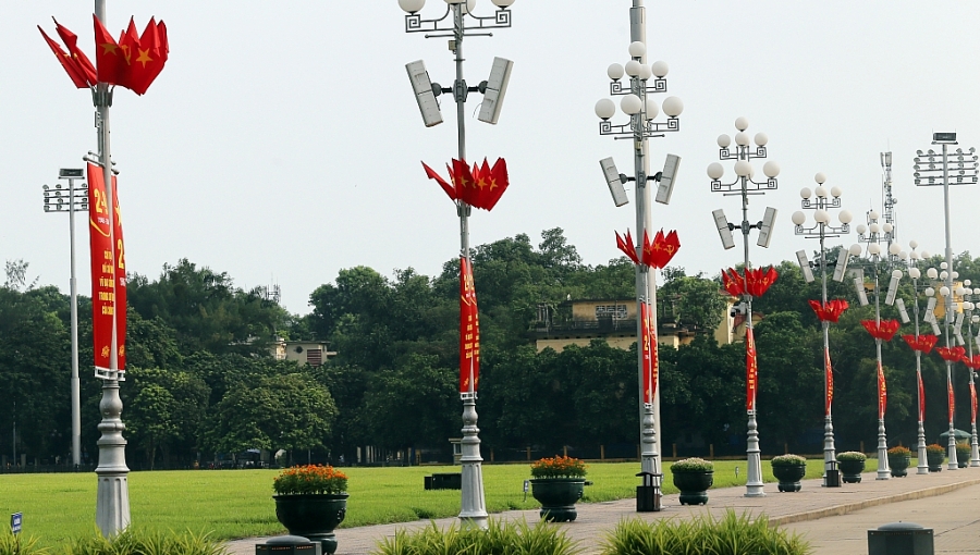 pho phuong ha noi rop co hoa chao mung quoc khanh 29