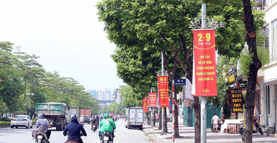 pho phuong ha noi rop co hoa chao mung quoc khanh 29
