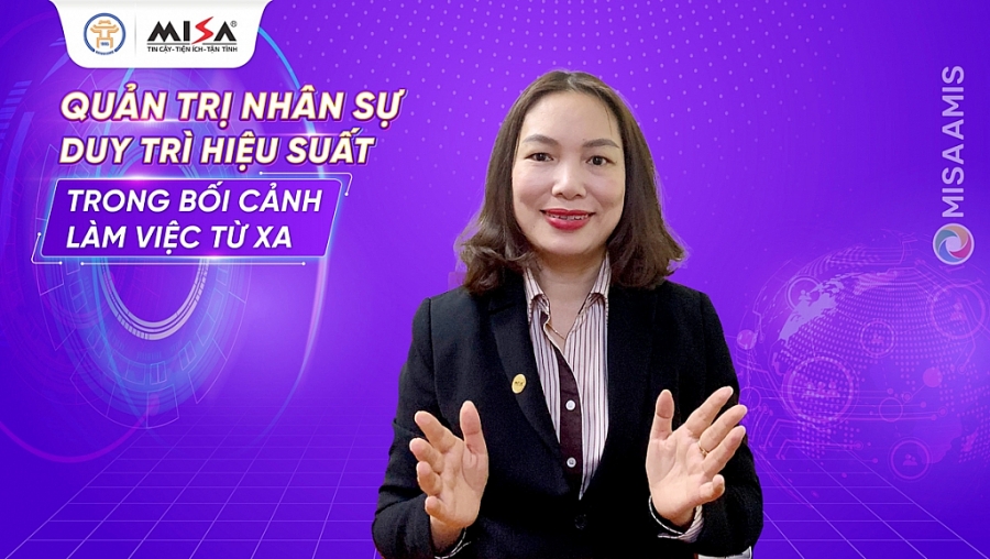bà Đinh Thị Thúy – Tổng Giám đốc Công ty Cổ phần MISA chia sẻ: