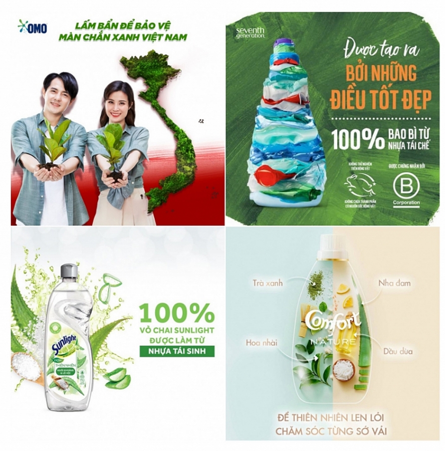 Các thương hiệu của Unilever tại Việt Nam đang hiện thực hóa cam kết vì một Tương lai xanh