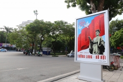 Đường phố Thủ đô rực rỡ cờ hoa chào mừng kỷ niệm 1010 năm Thăng Long - Hà Nội