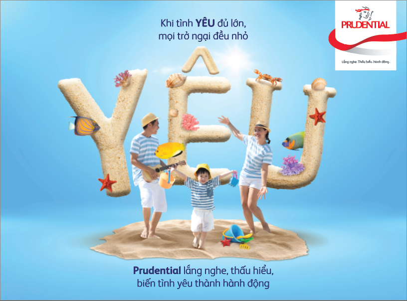 Prudential triển khai chiến dịch “Khi tình yêu đủ lớn”