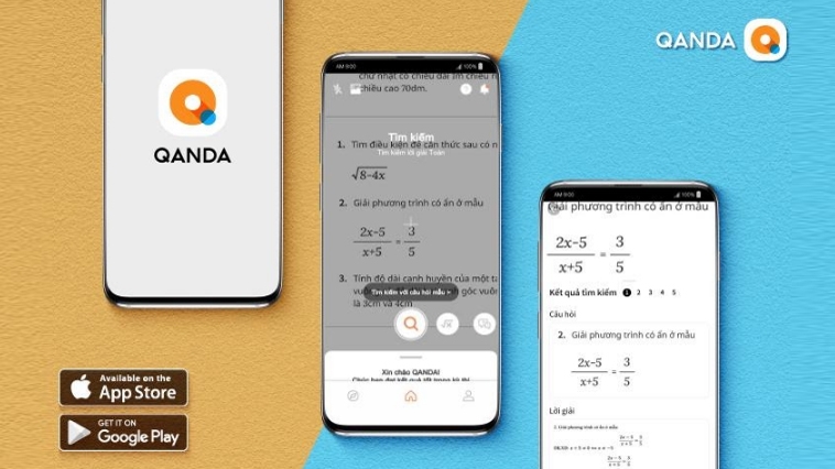 QANDA là ứng dụng chạy trên điện thoại, do Mathpresso - startup công nghệ giáo dục dẫn đầu Hàn Quốc - phát triển