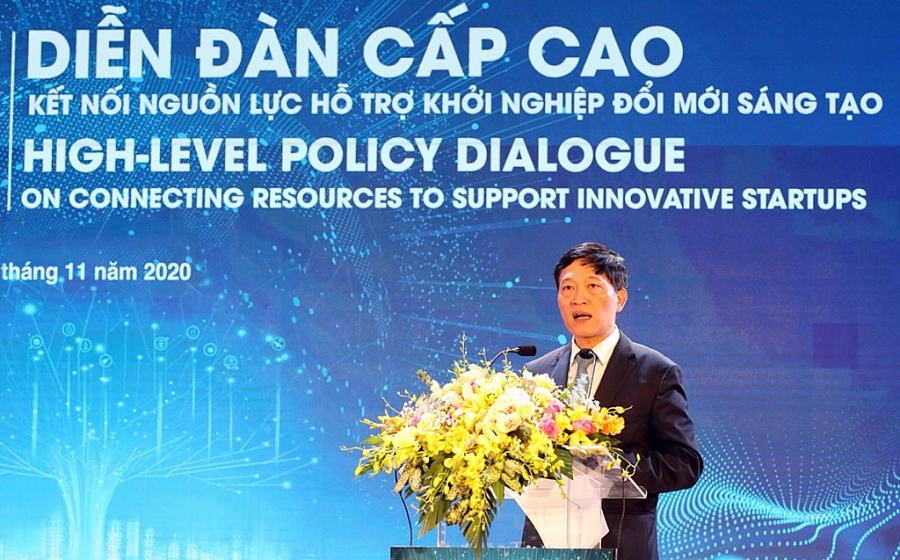 Thứ trưởng Bộ KH&CN Trần Văn Tùng phát biểu tại chương trình