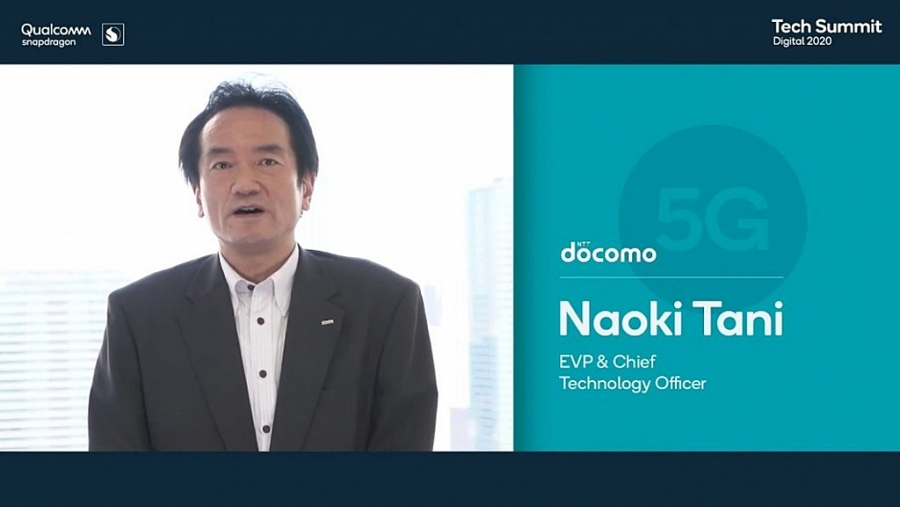 Naoki Tani, Phó chủ tịch kiêm Giám đốc điều hành công nghệ công ty NTT DOCOMO, INC chia sẻ về kế hoạch hợp tác với Qualcomm và sử dụng nền tảng di động Snapdragon 888