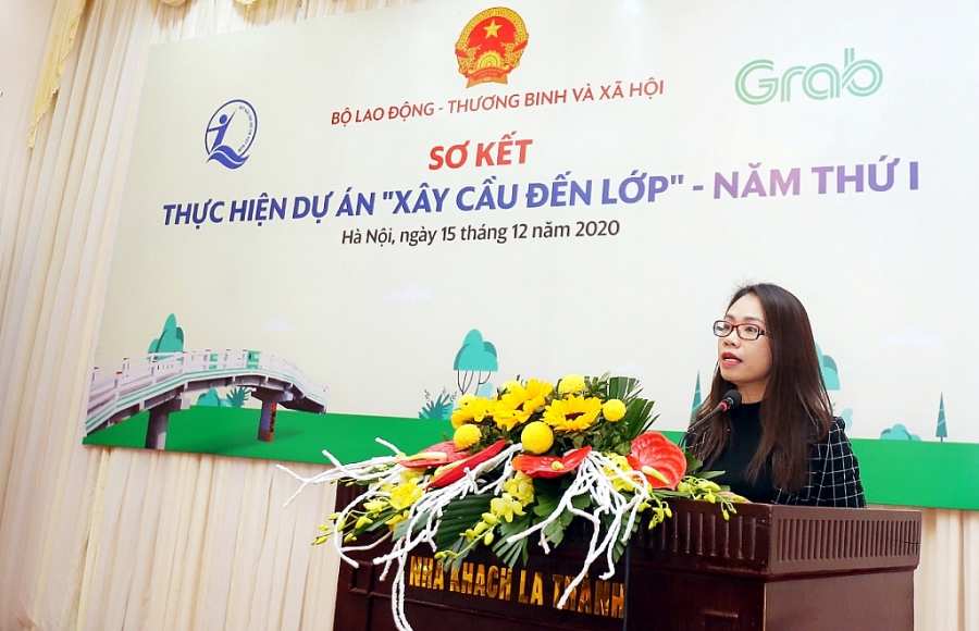 bà Đặng Thị Thùy Trang, Giám đốc Đối ngoại của Grab Việt Nam