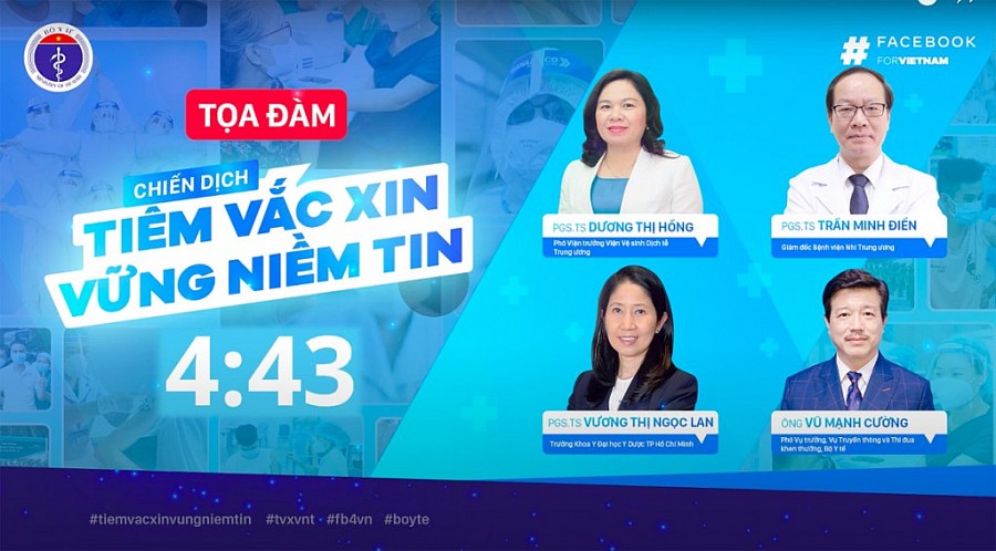 Tọa đàm Tiêm vắc xin - Vững niềm tin (2)