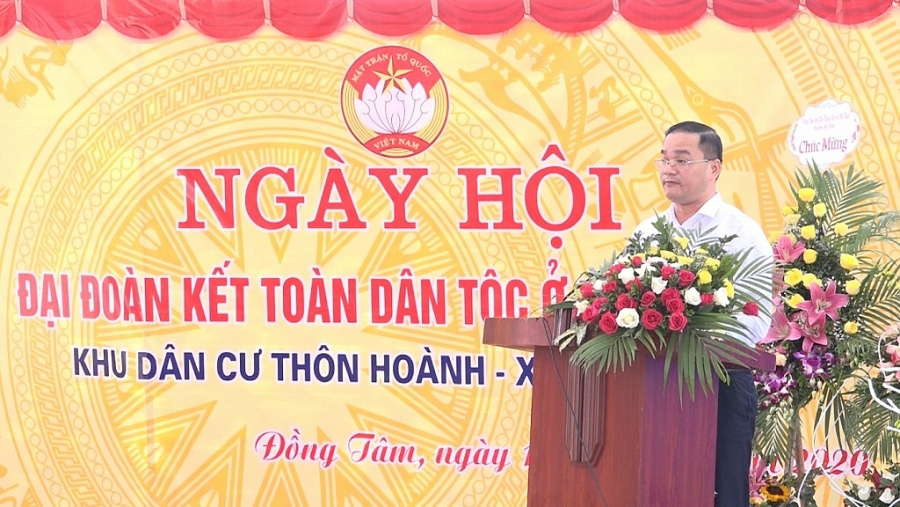 Ấm áp ngày hội đại đoàn kết tại thôn Hoành - xã Đồng Tâm