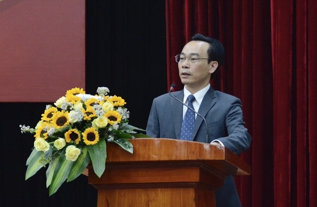 Thứ trưởng Hoàng Minh Sơn phát biểu chỉ đạo tại Hội nghị. 