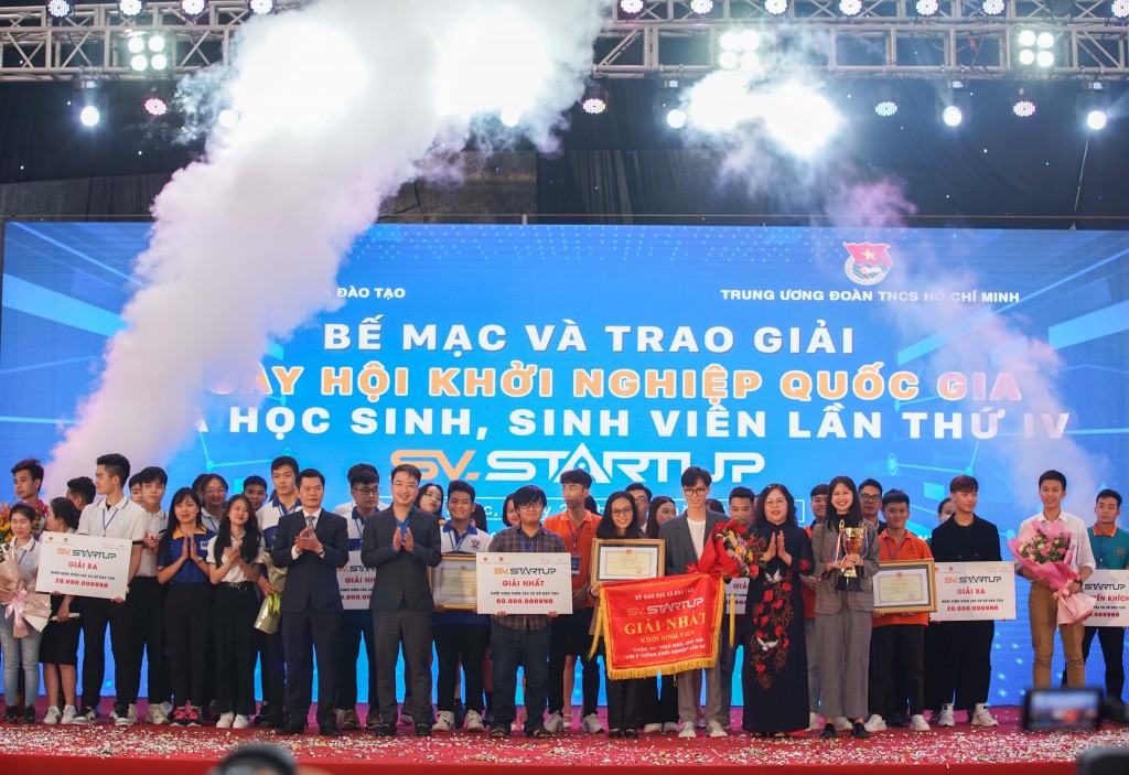 70 dự án xuất sắc vào vòng chung kết toàn quốc cuộc thi Học sinh sinh viên với ý tưởng khởi nghiệp