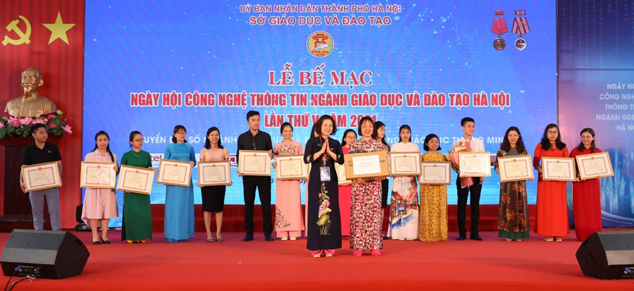 Dấu ấn đậm nét của Ngày hội Công nghệ thông tin ngành Giáo dục Thủ đô 2021