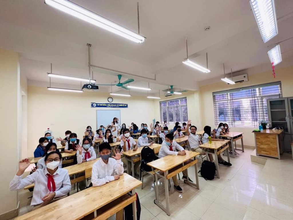 Ổn định nền nếp cho học sinh những ngày đầu học trực tiếp