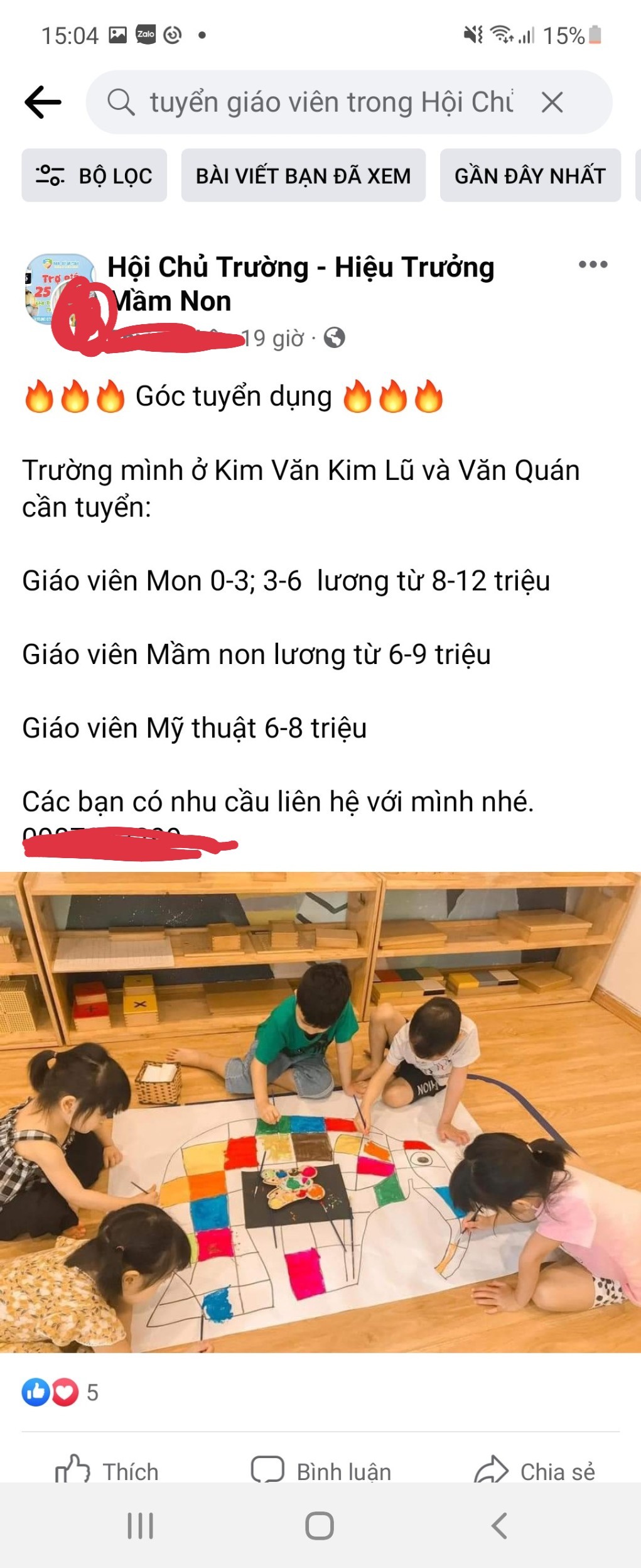 Bài 2: “Đỏ mắt” tìm giáo viên mầm non